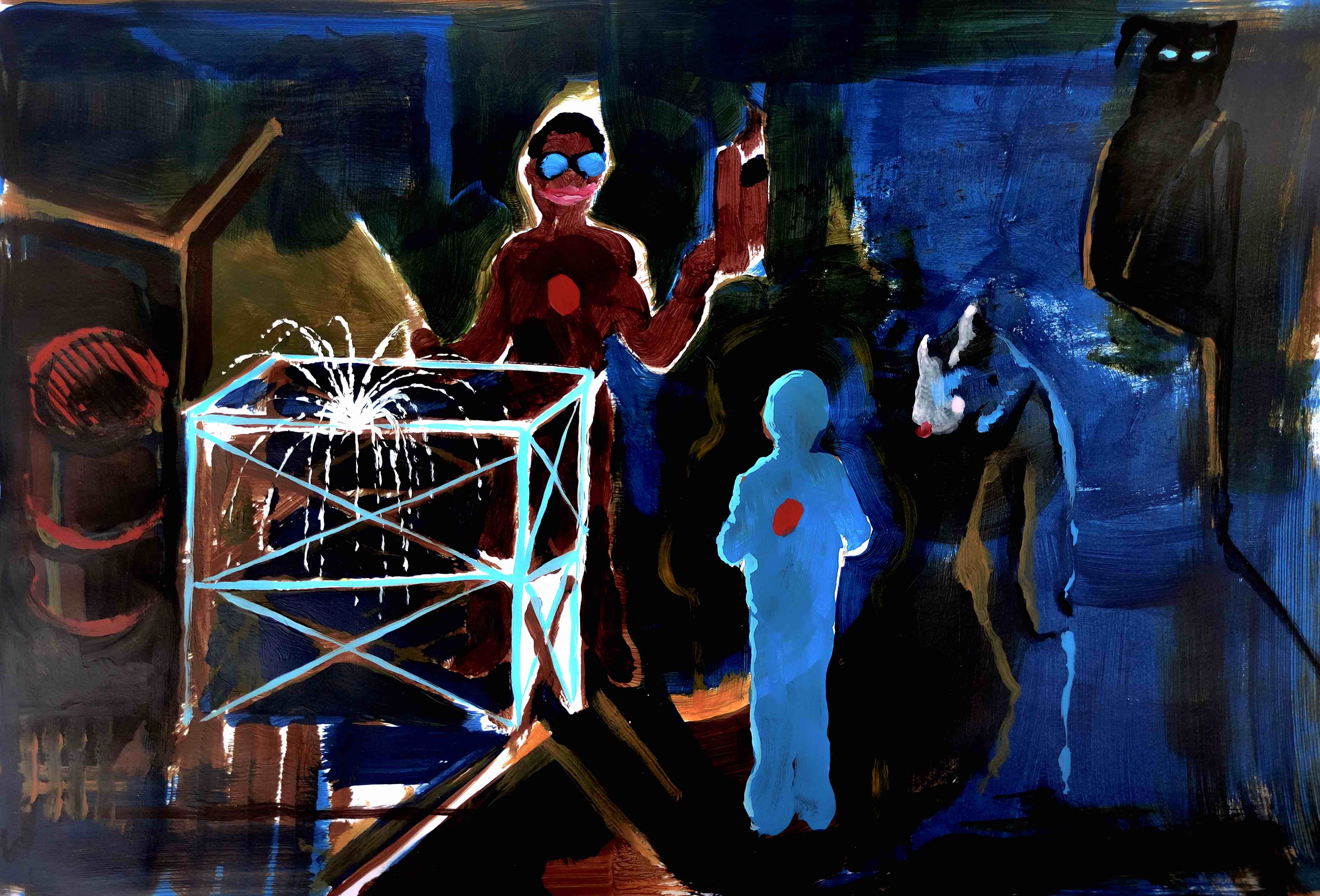 (dream) about a father who taught his son to weld (R)